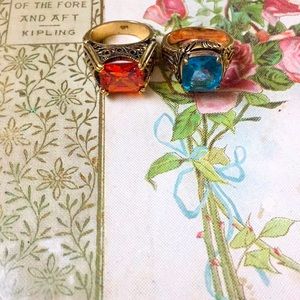 Vintage cocktail rings